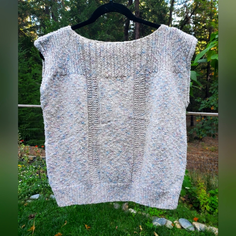 Vintage Handmade Knitted Sweater M